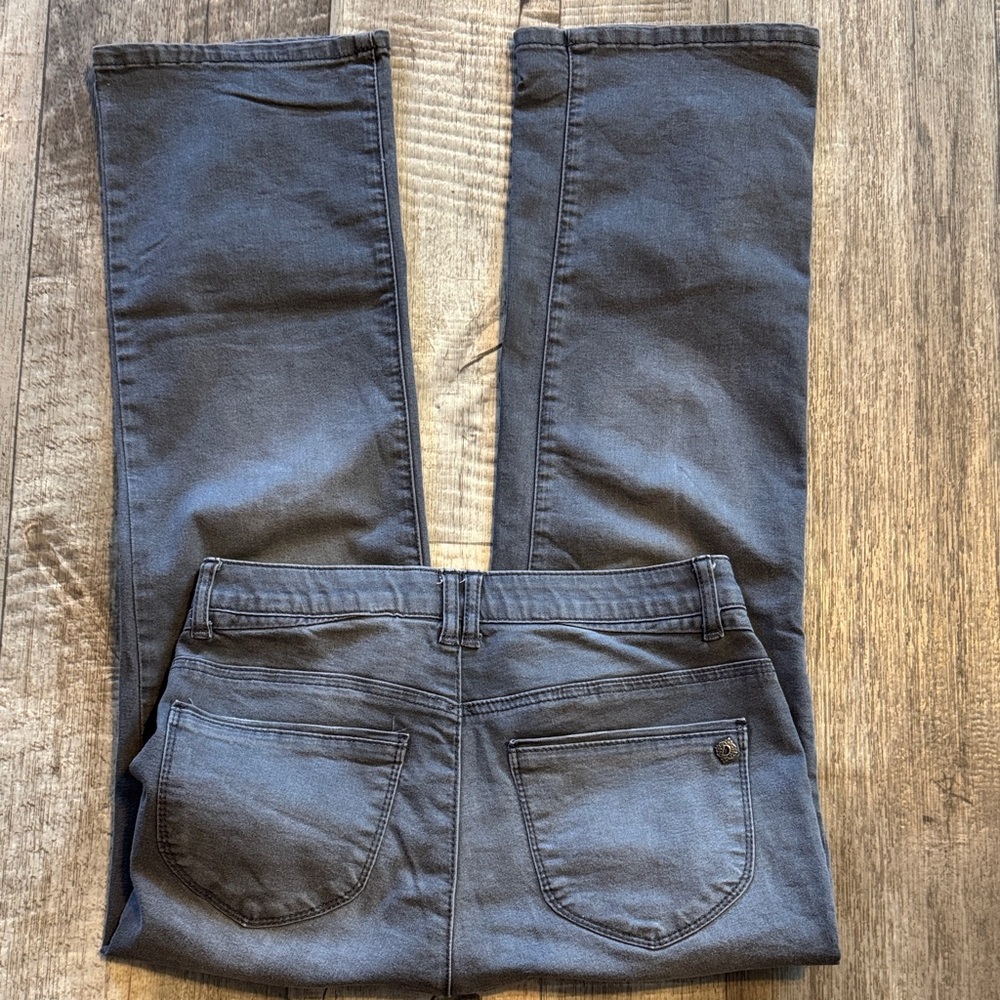 Democracy Charcoal Denim Jeans-size 2